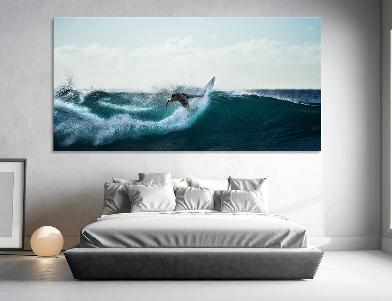 Surfing Art Canvas Print #4127