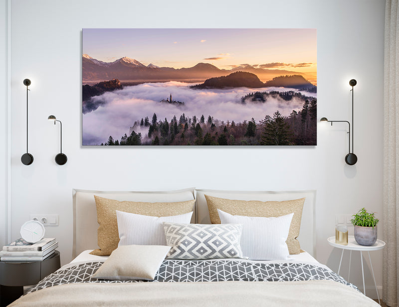 Magnificent Mountains Canvas Print #7211