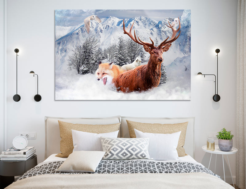 Forest Animals Canvas Print #8114