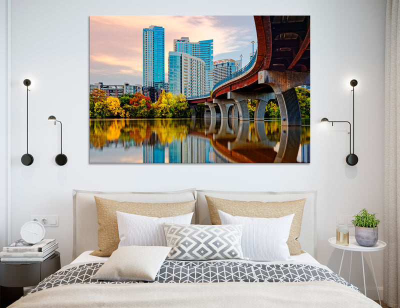 Austin View Canvas Print #9211