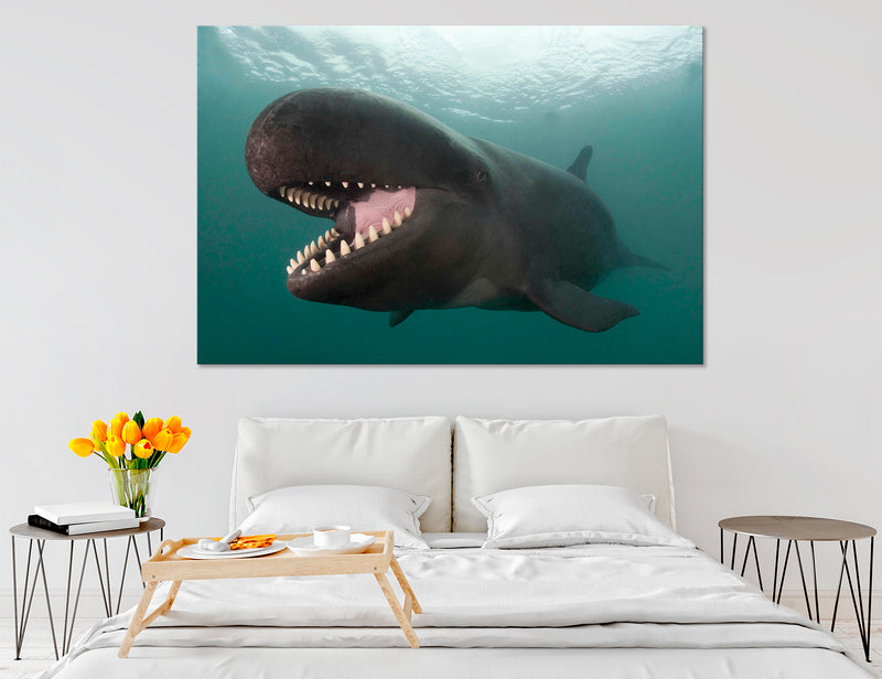 Long-finned Pilot Whale Canvas Print #8085