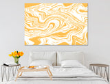 Yellow Marble Canvas Print #1204