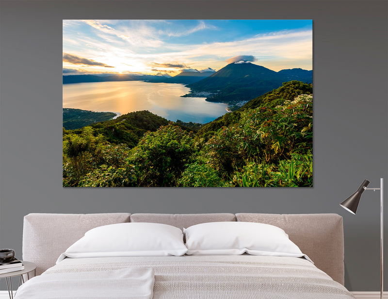 Lake Atitlán Canvas Print #7240