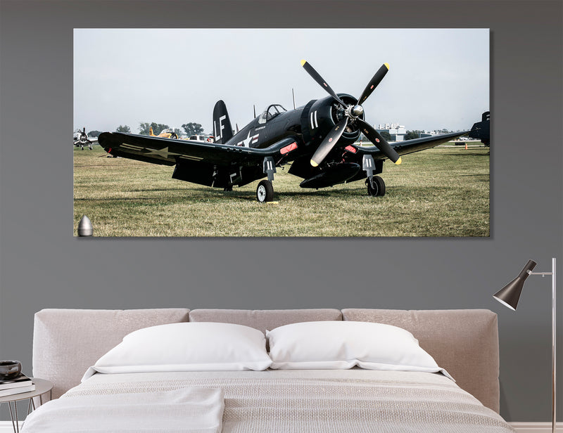 Grumman F8F-2 Bearcat Canvas Print #3188