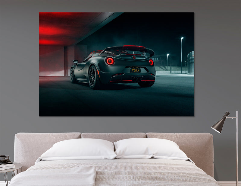 Dark Auto Canvas Print #3106