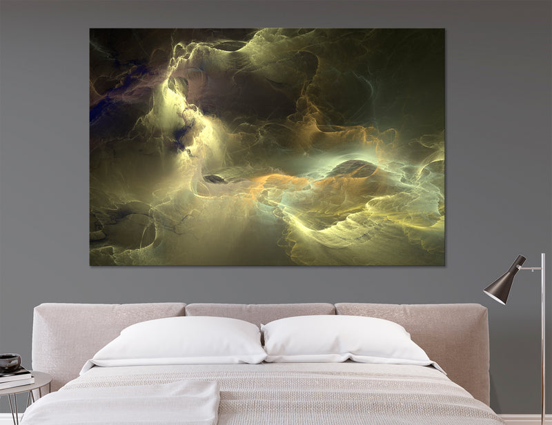 Abstract Swamp Canvas Print #1259