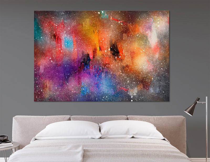 Watercolor Abstract Art Canvas Print #1191