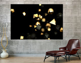 Black And Gold Canvas Print #1227