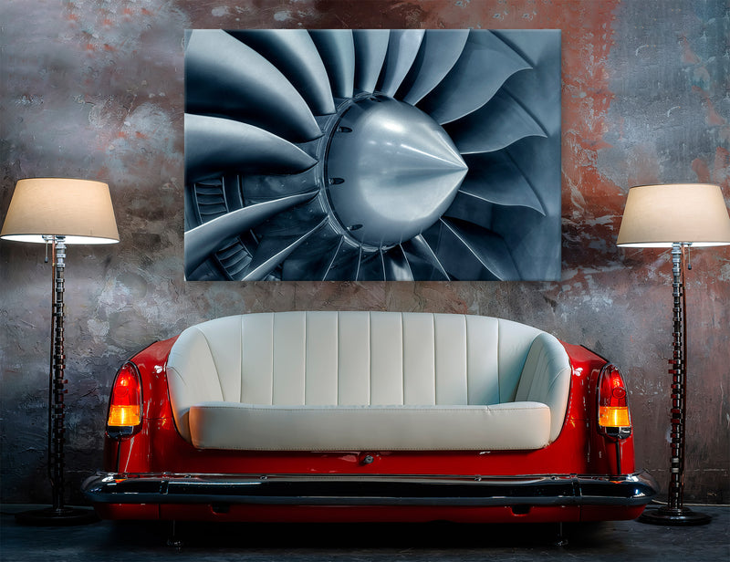 Impeller Turbine  Canvas Print #382