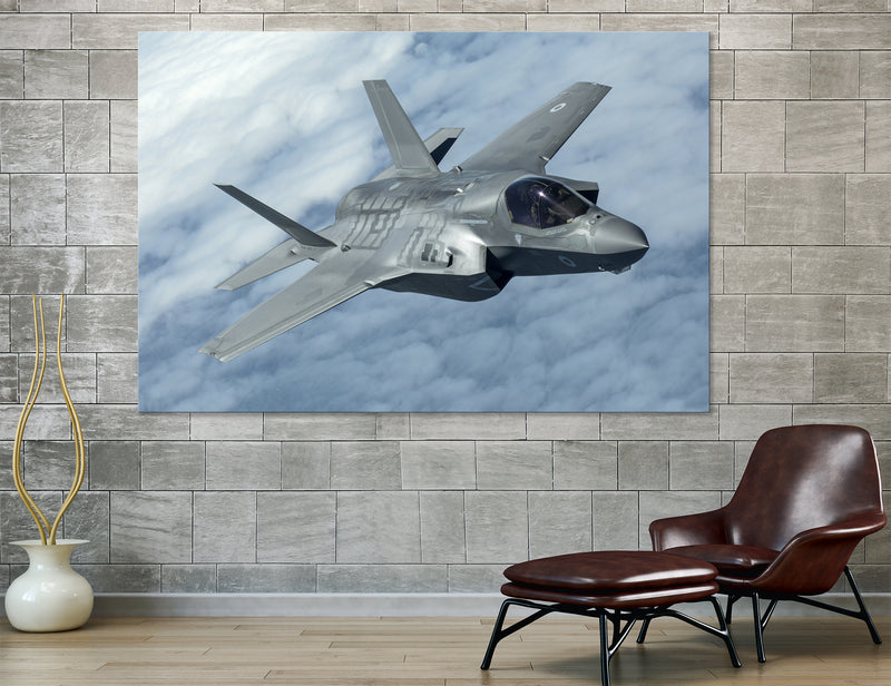 Lockheed Martin F-35 Flight Canvas Print #3034