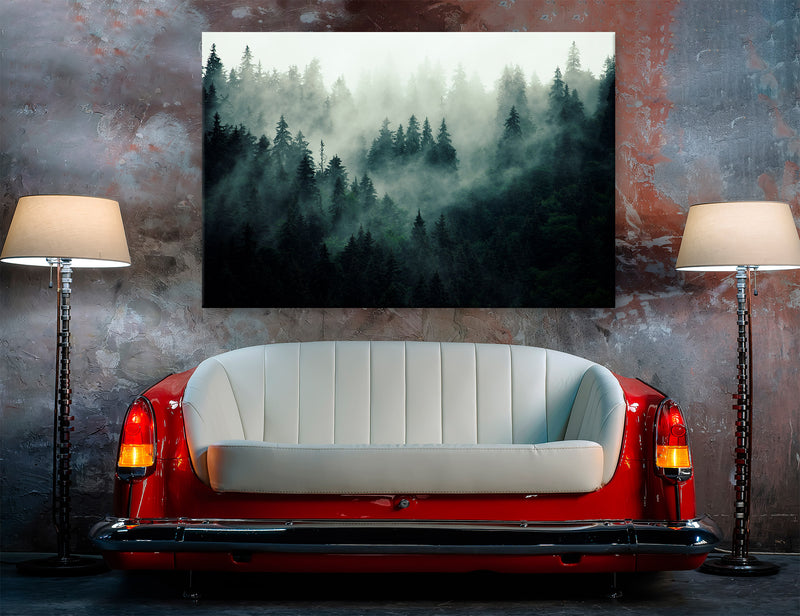 Forest Slope Canvas Print #7578