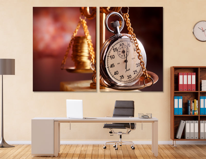 Time is Money Canvas Print #3823