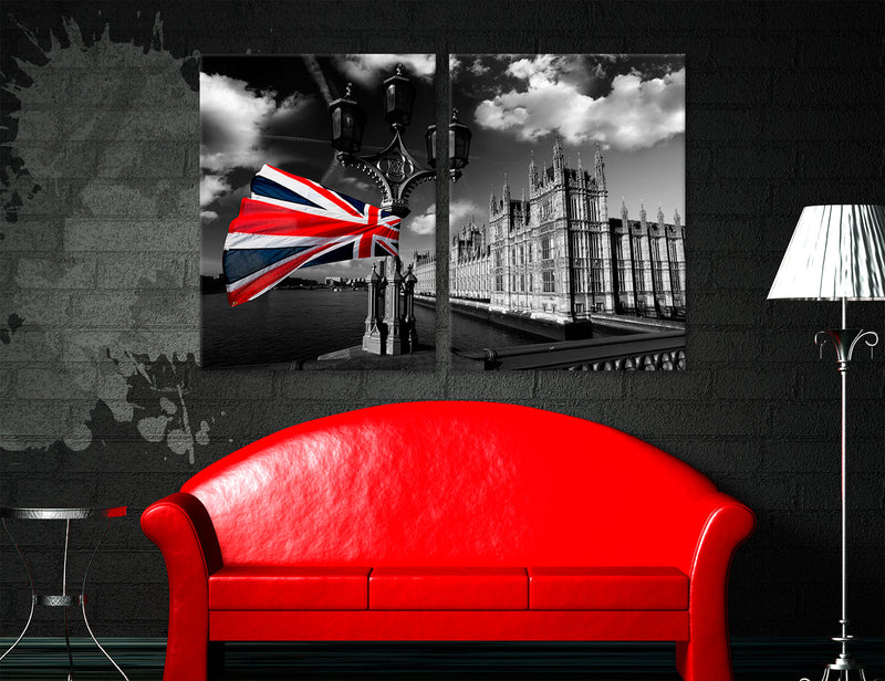 London BW Canvas Print #9225