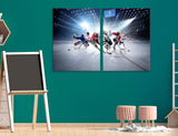 Hockey Art Canvas Print #4194