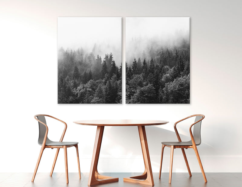 Black & White Art Canvas Print #7584