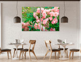 Pink Roses Canvas Print #7561