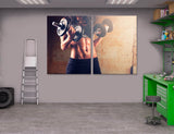 Fitness Room Decor Canvas Print #4029