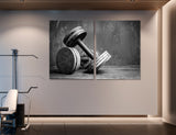 Gym Posters Canvas Print #4144