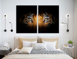 Tiger Eyes Canvas Print #8234