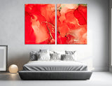 Bloody Abstract Canvas Print #1253