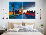 Palace of Westminster Canvas Print #9097