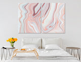 Pastel Abstract Canvas Print #1256