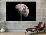 Moon in Color Canvas Print #6049