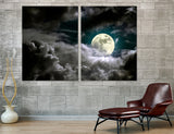 Moon Canvas Print #6046