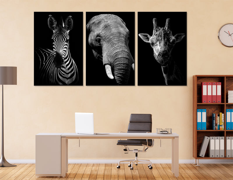 Exotic Animals Canvas Print #8154