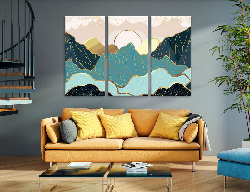 Nordic Sunrise Canvas Print #7598