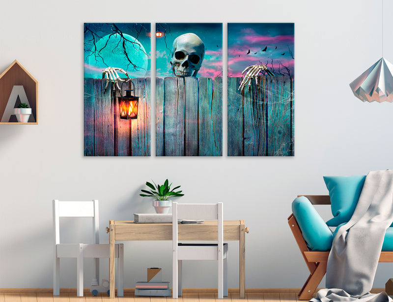 Halloween Decor Halloween Canvas Print #2536