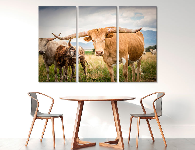 Cows Canvas Print #8197