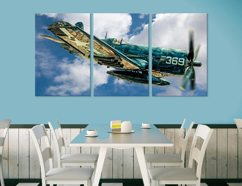 F4U Corsair Canvas Print #3182