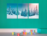 Winter Forest Canvas Print #7191