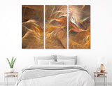 Brown Abstract Canvas Print #1261