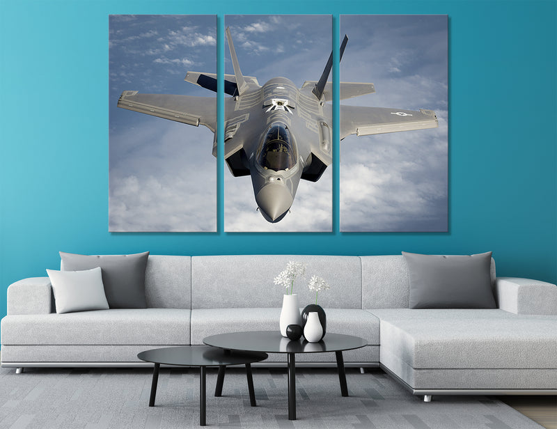 F-35 Jet Plane Canvas Print #3015