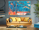 Oil Abstract Canvas Print #1171