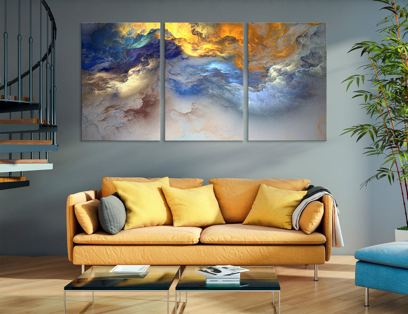 Heavenly Abstract Canvas Print #1237