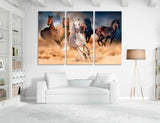 Running Horses Canvas Print #8065