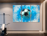 Soccer Ball Canvas Print #4047