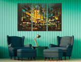 City Abstract Canvas Print #1217