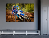 Motocross Decor Canvas Print #4040