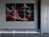 Gym Wall Decor Canvas Print #4030