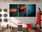 Boxing Hall Decor Canvas Print #4098