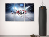 Hockey Art Canvas Print #4194