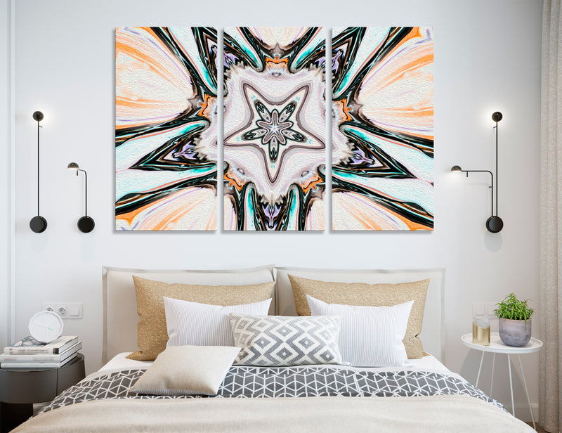 Star Abstract Canvas Print #1257