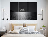 Full Moon Art Canvas Print #6506