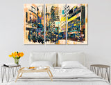City Abstract Canvas Print #1003