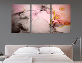 Gray Wall Decor Canvas Print #1235