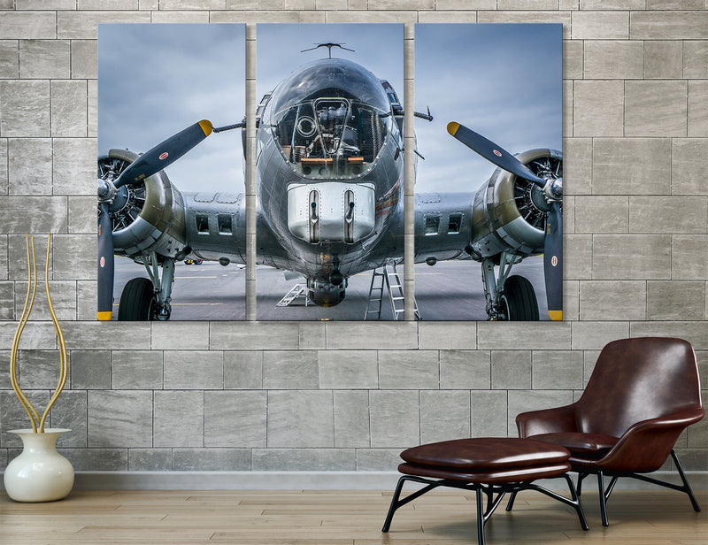 B-17 Flying Fortress Canvas Print 